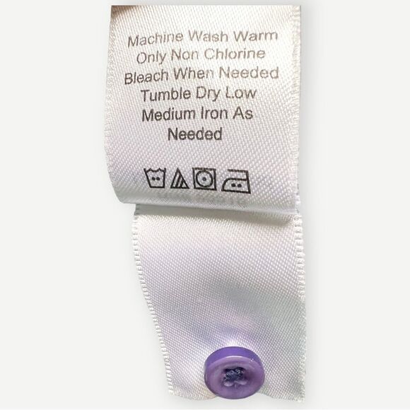 Coldwater Creek No Iron Casual Button Up Collared Shirt. Medium. 10-12. 10. 12. - Picture 9 of 9